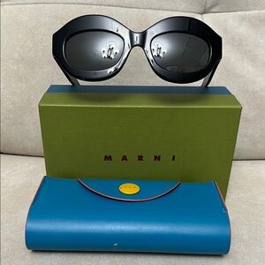 MARNI チャルタムキャットアイサンクラス CHARDHAM GRD marni cat eye sunglasses - Gem